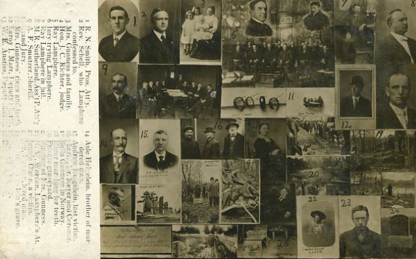 Vintage Belle Gunness postcard

